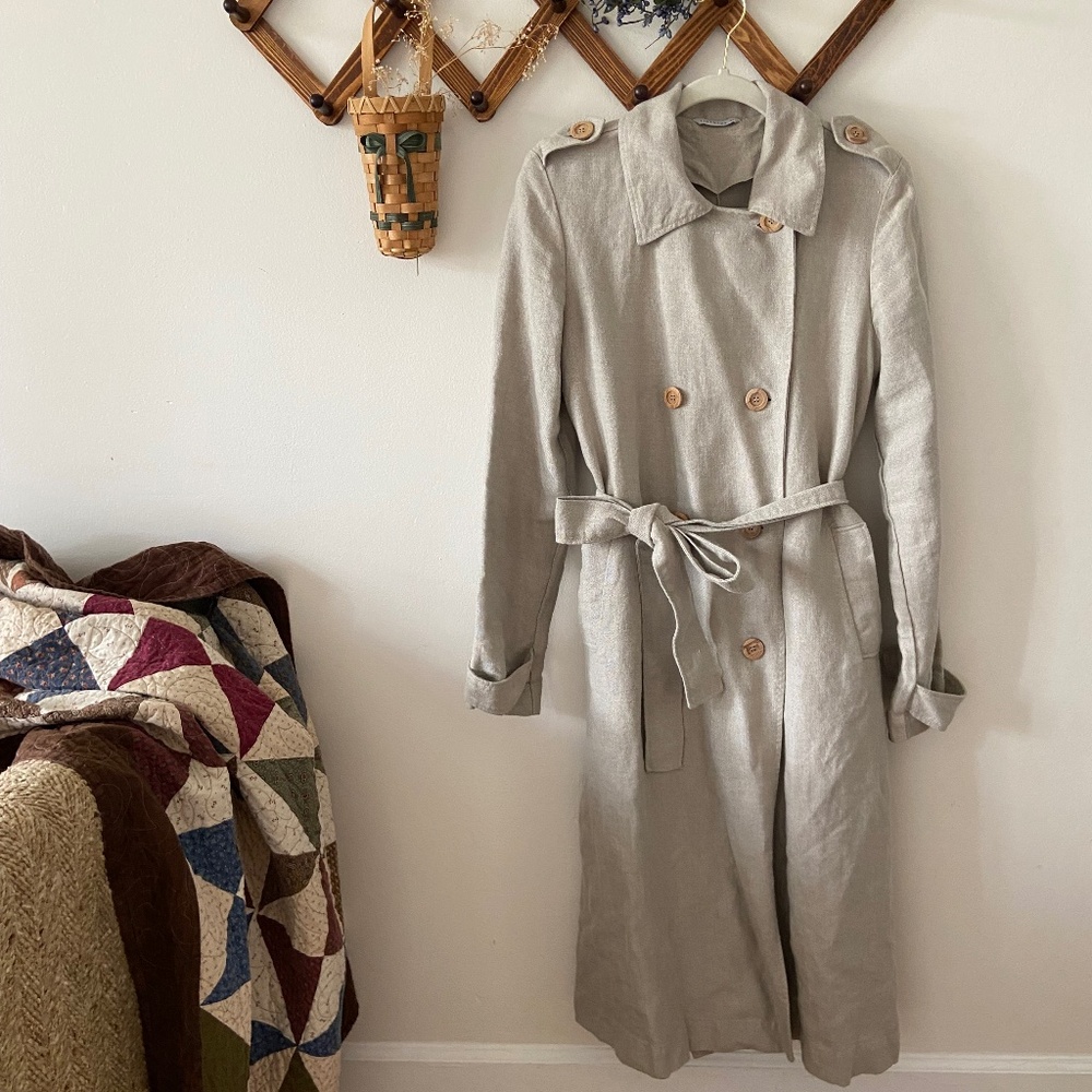 Linenfox Discontinued Lou Heavy coat